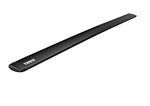 Thule Aeroblade 53-inch Aerodynamic Crossbars (One Pair) BLACK (Black)