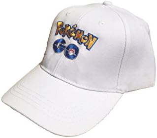 POKEMON GO Embroidered Unisex Baseball Cap (White)