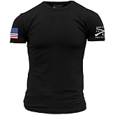 Grunt Style USA Full Color Flag Basic Men's T-Shirt