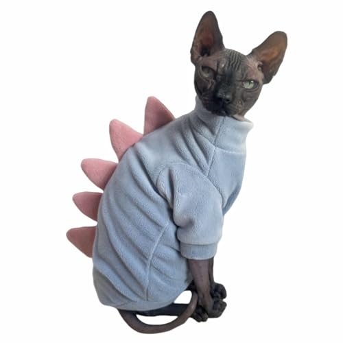 Kitipcoo Dinosaur Sphynx Cat Sweater