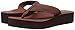 Reef Women's Sandals Cushion Butter | Water Friendly Vegan Leather Platform Silhouette with Arch Support, Brown, 8