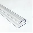 Polycarbonate Greenhouse Panels U Connector Profile - 20 Pieces, 2ft Length, Prevent Dust, Rain & Moisture from Getting into Twin-Wall Panels, Fits 4mm (0.15 in) Panels (U Connectors 4mm-2ft)