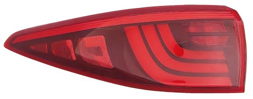 PROPOSTEONLINE Headlight Assembly Made for Kia Sportage from 2016 to 2018 Rear Left East LED 92401F1100