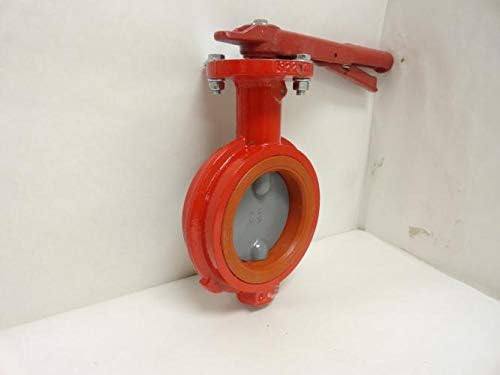 FMC 3240118 Manual Butterfly Valve, Size: 4", Cast Iron