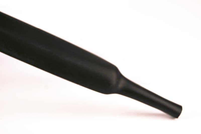 Heat Shrink Tubing 12.7/6.35 Black Sold by the Metre Shrink Rate 2:1 All Sizes (12.7/6.35 mm)