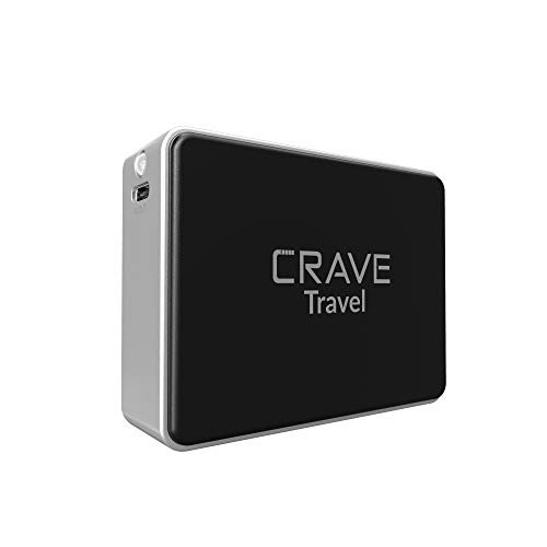 Portable Power Bank â€“ Crave Travel 6700mAh [USB + Type C] External Battery Pack Charger for iPhone, iPad, Samsung and More