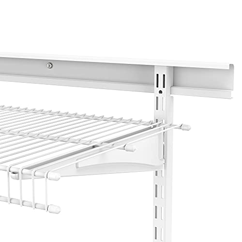 ClosetMaid 2826 ShelfTrack 40Inch Hang Track, White Pricepulse