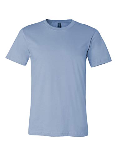 Bella+Canvas Unisex Jersey Short-Sleeve Crewneck T-Shirt, XXX-Large, Baby Blue
