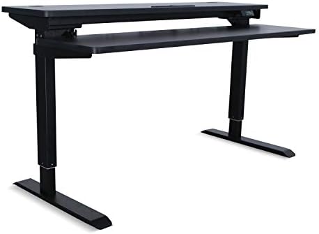 Amazon Com Aiterminal Electric Stand Up Desk 2 Tiers Single Motor