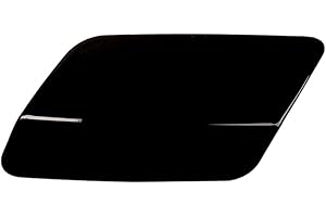 upsped Bumper Headlight Washer Cover For BMW 328i 335I 335I Coupe Convertible 2011 2012 2013 (Black, Left)