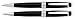 Cross Bailey Black Lacquer Ballpoint Pen & 0.7mm Pencil