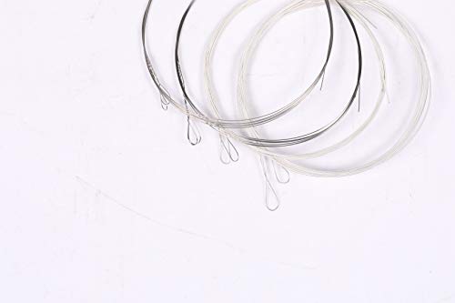 Q QINGGE Steel wire Mandolin strings 2 sets with a Polishing cloth ,light,010-035