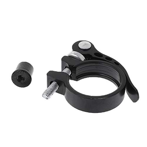 Lergo Aluminum Alloy Seatpost Clamp Quick Release Cycling MTB Bicycle Seat Clamp 34.9mm Internal Diameter Bike Part