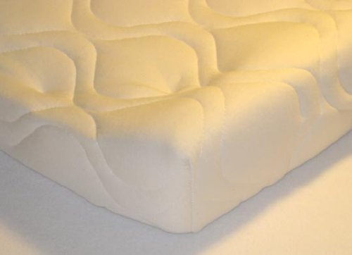 SheetWorld Quilted Contoured Changing Table Pad Cover - Ivory - Made in USA