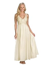 Shadowline Silhouette Gown and Peignoir Set (51737)