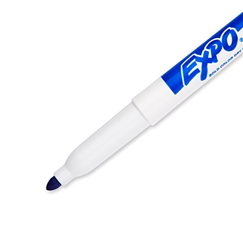 EXPO Original Dry Erase Markers, Fine Point, Blue, 12Count For 11.99