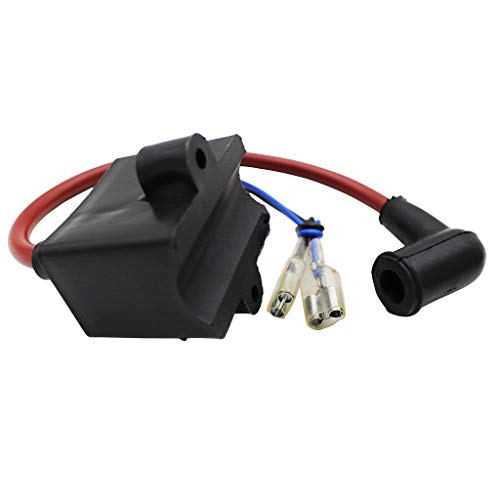 CNCMOTOK High Performance Kit CDI-Ignition-Coil Magneto Coil Spark Plug for 49cc-80cc 2-Stroke Motor Engine Motorized Bicycle Bike - Thumbnail 5