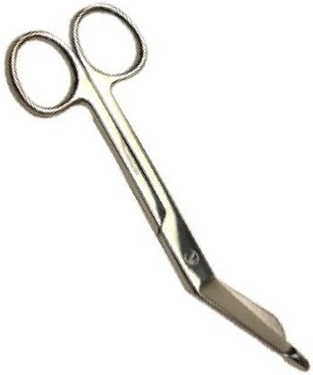 LEFT HANDED LISTER BANDAGE SCISSORS; 5"
