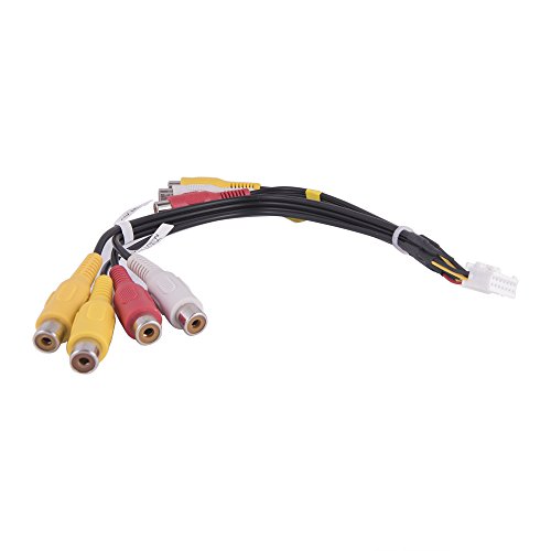 KENWOOD DNX-7180 DNX-7190HD DNX-9990HD OEM GENUINE AV IN/ AV OUT/ REAR VIEW CAMERA RCA HARNESS