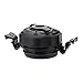 DEWIN Intex Air Mattress Plug - 3 in 1 Air Valve Secure Seal Cap for Intex Inflatable Airbed Mattress Black