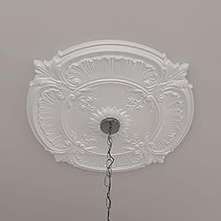 30 1/8"OD x 1 1/2"P Attica Acanthus Leaf Ceiling