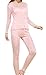 Fashion Silk Women's Thermal Underwear Sets Knit Silk Long Johns for Women Base Layering Sets