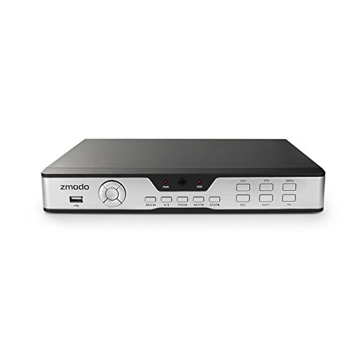 Zmodo ZMD-DT-SBL4-1TB 4 Channel 960H Surveillance Security DVR with 1TB Hard Drive and Smartphone (Black)