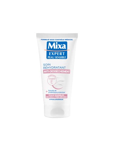 Mixa expert empfindliche Haut - feuchtigkeitspflege antidessèchement mit haferextrakt + shea pflegende - 50 ml