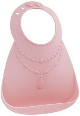 Make My Day Soft Silicone Baby Bib Pink Pearls Size: hassle free packaging Color: Pink with Pearls, Model: , Newborn & Baby Supply