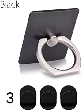 Cell Phone Holder Ring Grip With 3 Hooks Universal Smartphone Stand Car Mounts for Apple/Android and Tablets 4 in 1