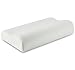 WeNerya Memory Foam Contour Pillow, Ergonomic Neck and Cervical Support Pillow With Washable Cover, Orthopedic Bed Pillow for Back and Side Sleepers, Medium Firm, 20