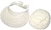 EPGW Women's UV Protection Wide Brim Summer 2in1 Visor Sun, Beige, Size One Size