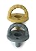 Itzy Ritzy Sweetie Soother Pacifier Set of 2 - Silicone Newborn Pacifiers with Collapsible Handle & Two Air Holes for Added Safety; Set of 2 in Dark Gray & Yellow, Ages Newborn & Up