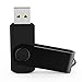 TOPESEL 5 Pack 8GB USB Flash Drives Thumb Drives Memory Stick USB 2.0(5 Colors: Black Blue Green Purple Red)