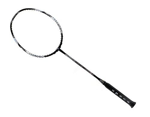 Apacs Feather Weight X Black Silver Badminton Racket (8U) Worlds Lightest Badminton Racket