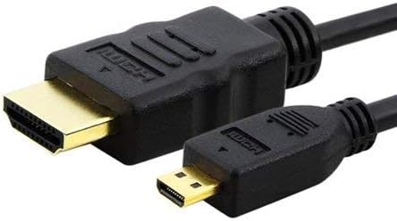 DragonTrading Micro HDMI to HDMI Cable Compatible with Cameras Listed Below, Gold - Image 3