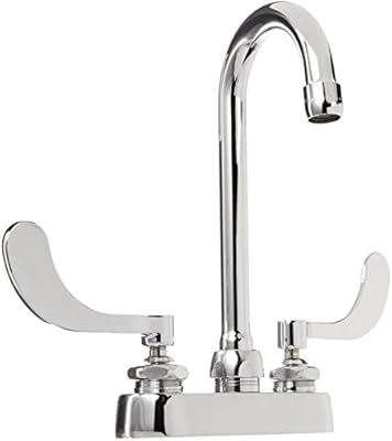 Chicago Faucet Company Bathroom Gooseneck Ceramic Crafts Cartridge