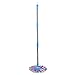 LEERYA Spin Mop Pole Handle Replacement for Floor Mop 360 No Foot Pedal Version (Blue)