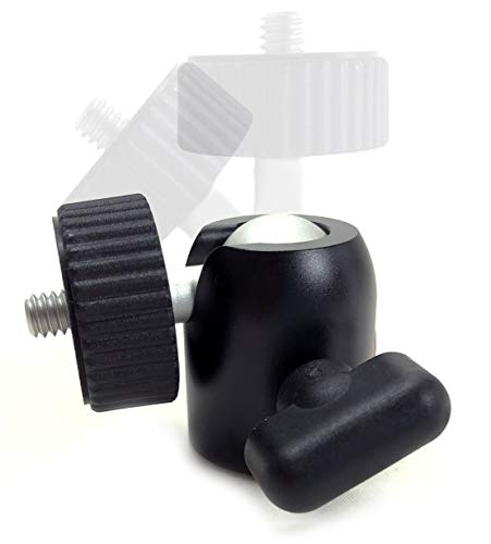 iShot Pro MBH-8846 Tripod Mini 360° Ball Head Works with iPad/iPhone Tripod Mounts, Nikon Cannon Sony Pentax Lumix Cameras, Tripods, Monopods, Camera Brackets & Photography Light Stand Connectors - Thumbnail 3