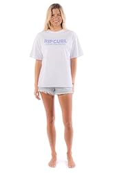 Rip Curl Women's Heritage Crew Neck Short Sleeve