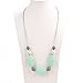 Silicone Teething Necklace - 12 Color Choices - Baby Safe For Mom To Wear - BPA-Free Beads To Chew - Stylish & Natural 
