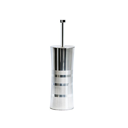 Toilet Brush Bond in Matte Silver ; Vanderbilt Home - Thumbnail 2