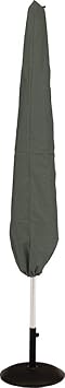 Beauty.Scouts Outdoor Stars Collection Schutzhülle für Sonnenschirme Latoya, grau, bis Ø 300 cm, Sonnenschirmschutzhülle, Gar