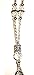 Hidden Hollow Beads Breakaway Beaded Lanyard, 34-Inch, Multi Crystal