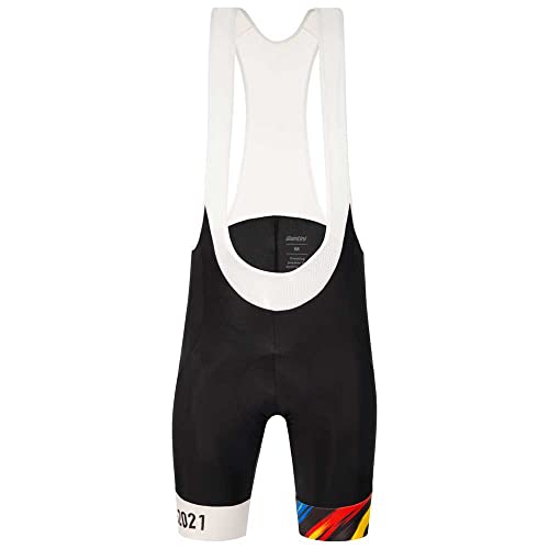 Santini Karma EVO - Bib Shorts Splashes Design Flanders 2021 - Sporthose