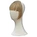 REECHO Fashion Full Length Synthetic 1 Piece Layered Clip in Hair Bangs Fringe Hairpieces Hair Extensions Color – Light Ash Blondethumb 3