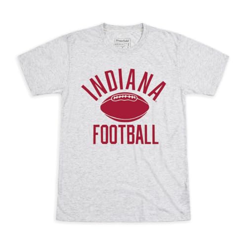 Homefield Indiana Hoosiers Officially-Licensed College T-Shirt - Premium Soft A…