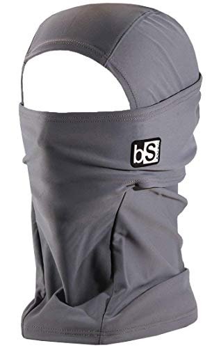 BLACKSTRAP Hood Dual Layer Balaclava Face Mask, Cold Weather Headwear for Men and Women, Steel