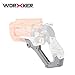 Goshfun Worker F0414 No. 217 Handguard Modified Toy Assembly Kit for NERF Zombie Hammershot, Grey