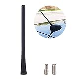 WMPHE Universal Car Radio (7-inch) Antenna Short Flexible Rubber Antenna Compatible for Ford, Chevrolet, Dodge, Toyota, Honda, Volkswagen Easy Installation, Designed for Optimized FM/AM Reception